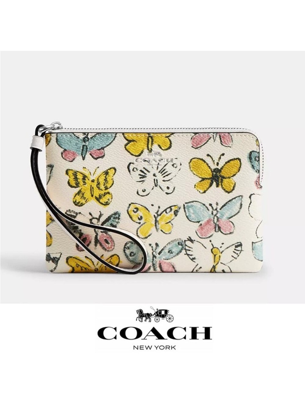 NWT Coach of New York butterfly 🦋 wristlet